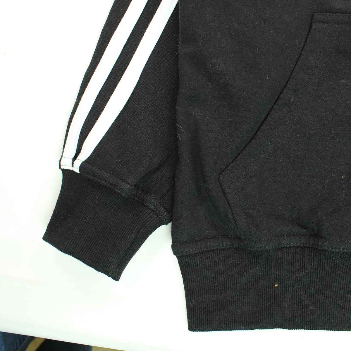 Veste à capuche Lee Cooper - 6A Garçon - Enfant - Noir - 60 % Coton - 40 % Polyester - 290-300 GSM - TrendyFlair