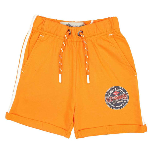 Bermuda Lee Cooper - 6A Garçon - Enfant - Orange - 100 % Coton - TrendyFlair