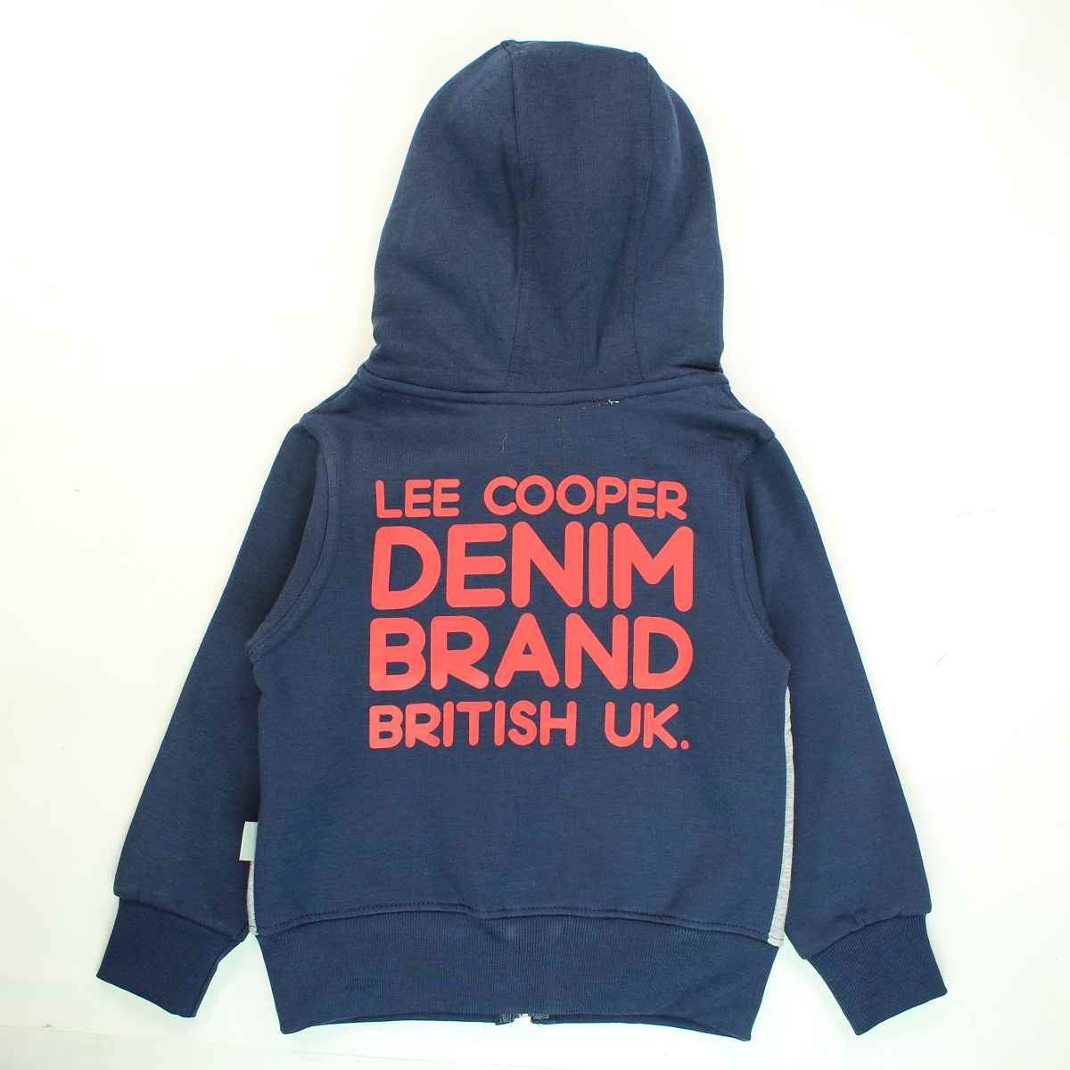 Veste à capuche Lee Cooper - 6A Garçon - Enfant - Bleu - 60 % Coton - 40 % Polyester - 290-300 GSM - TrendyFlair