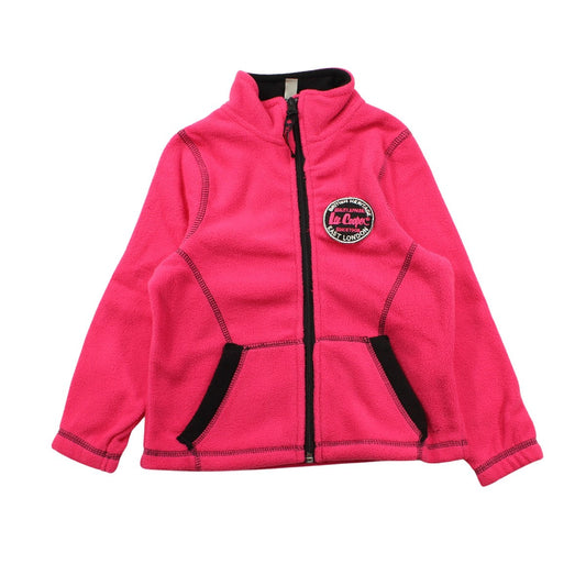 Gilet polaire Lee Cooper Fille - 4A Fille - Enfant - Marine - 100% Polyester - TrendyFlair