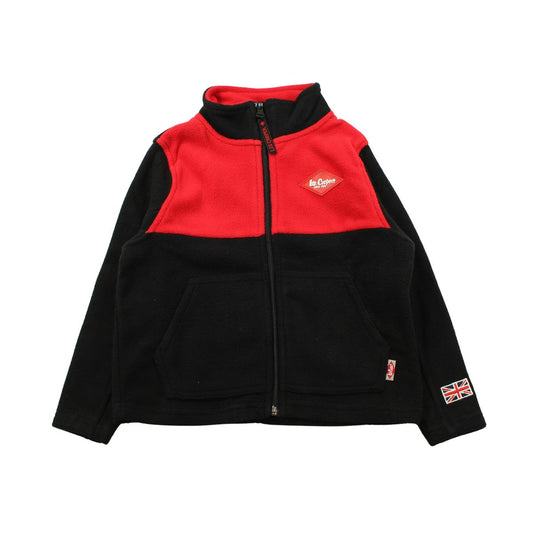 Gilet polaire Lee Cooper Garçon - 4A Garçon - Enfant - Rouge - 100% Polyester - TrendyFlair