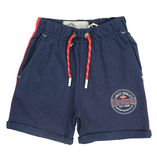 Bermuda Lee Cooper - 6A Garçon - Enfant - Marine - 100 % Coton - TrendyFlair