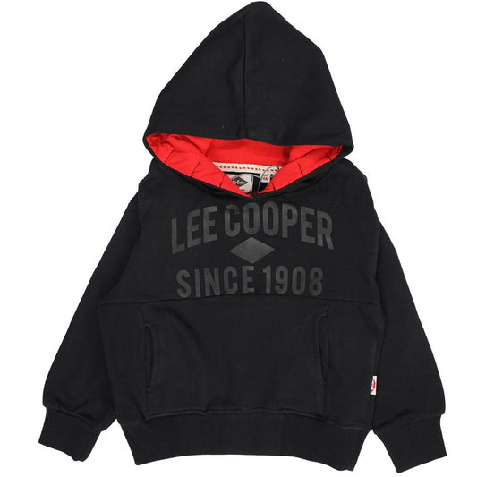 Sweat capuche Lee Cooper - 4A Garçon - Enfant - Noir - 60 % Coton - 40 % Polyester - TrendyFlair