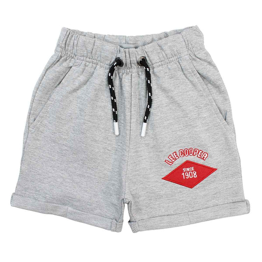 Bermuda Lee Cooper - 4A Garçon - Enfant - Gris - 90 % Coton - 10 % viscose - TrendyFlair
