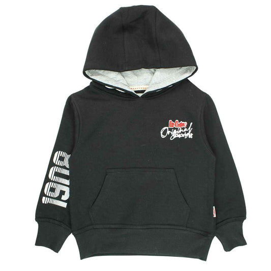 Sweat Lee Cooper - 6A Garçon - Enfant - Noir - 60 % Coton - 40 % Polyester 300 gsm - TrendyFlair