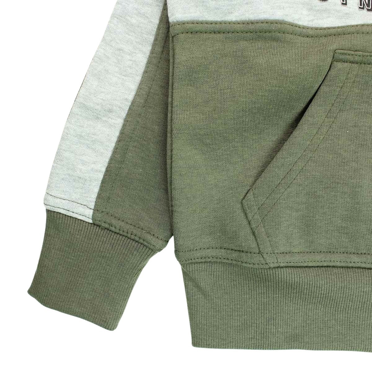 Sweat Lee Cooper - 6A Garçon - Enfant - Gris - 60 % Coton - 40 % Polyester 300 gsm - TrendyFlair