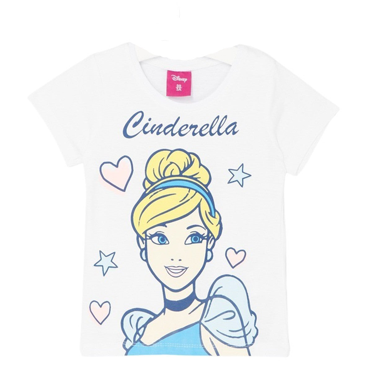 T-Shirt Princesse - 3A Fille - Enfant - Blanc - 100% Coton, 160 GSM SJ - TrendyFlair