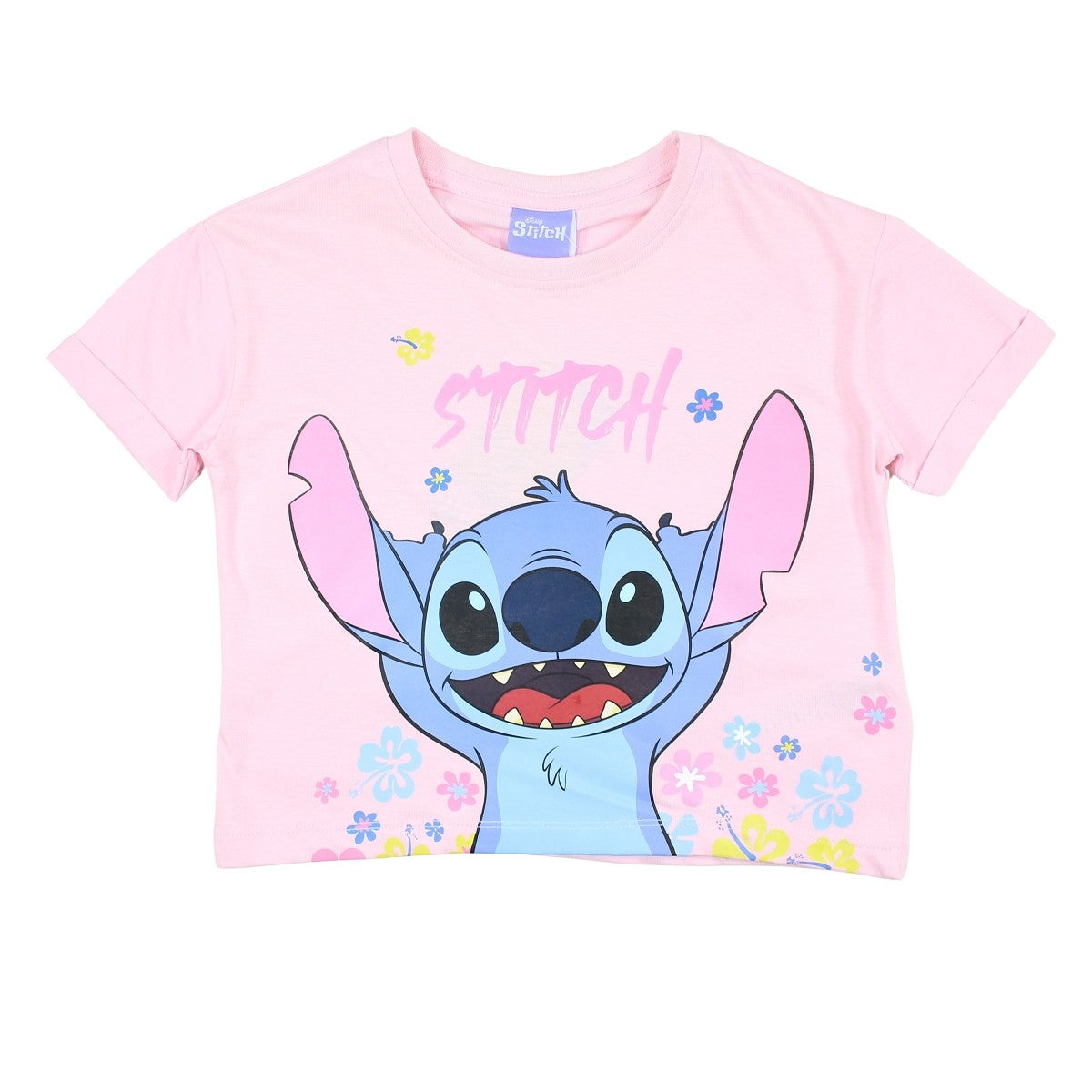 T-Shirt Lilo et Stitch - 3A Fille - Enfant - Rose - 88% Coton, 12% Polyester - TrendyFlair