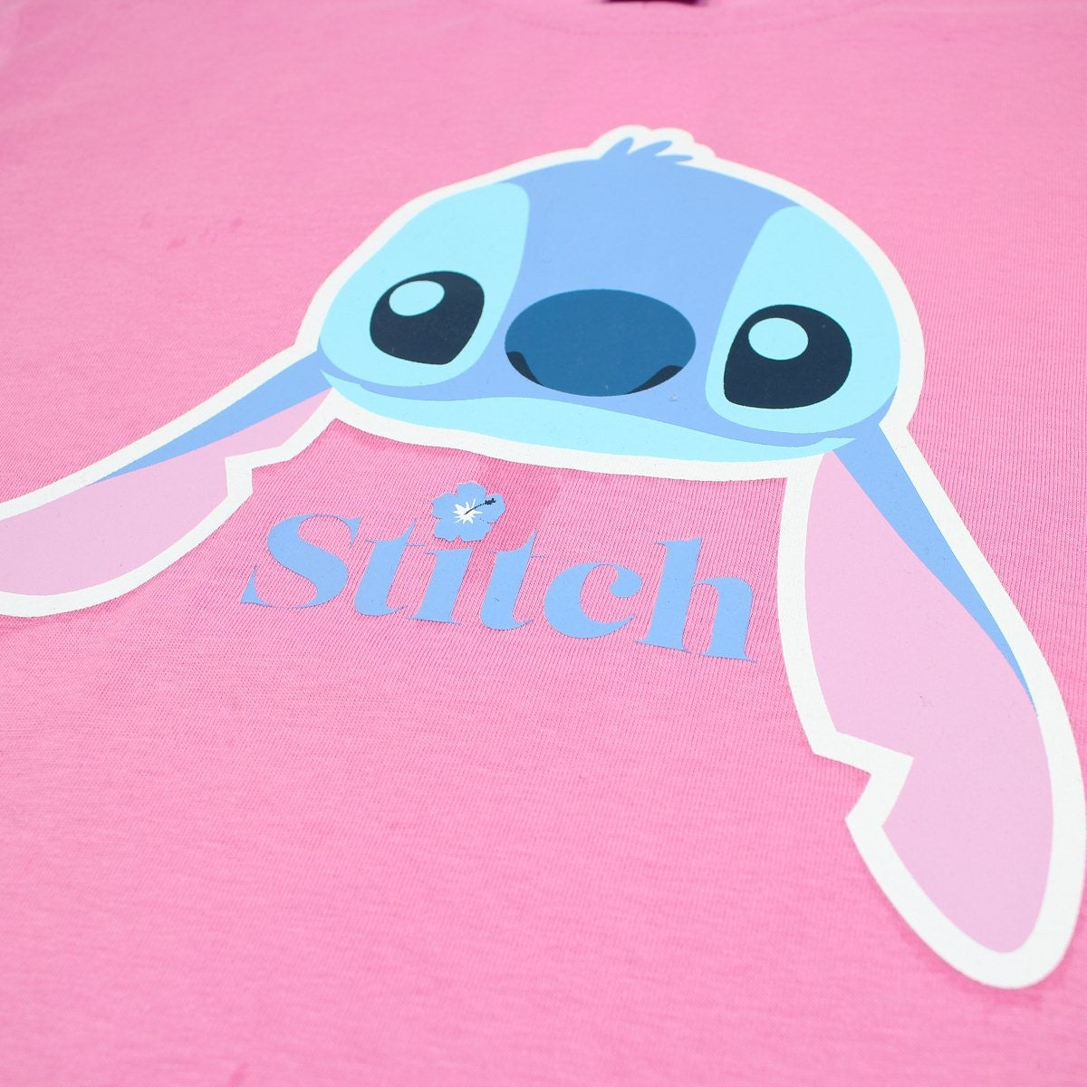 T-Shirt Lilo et Stitch - 5A Fille - Enfant - Rose - 100% Coton - 160 GSM - TrendyFlair