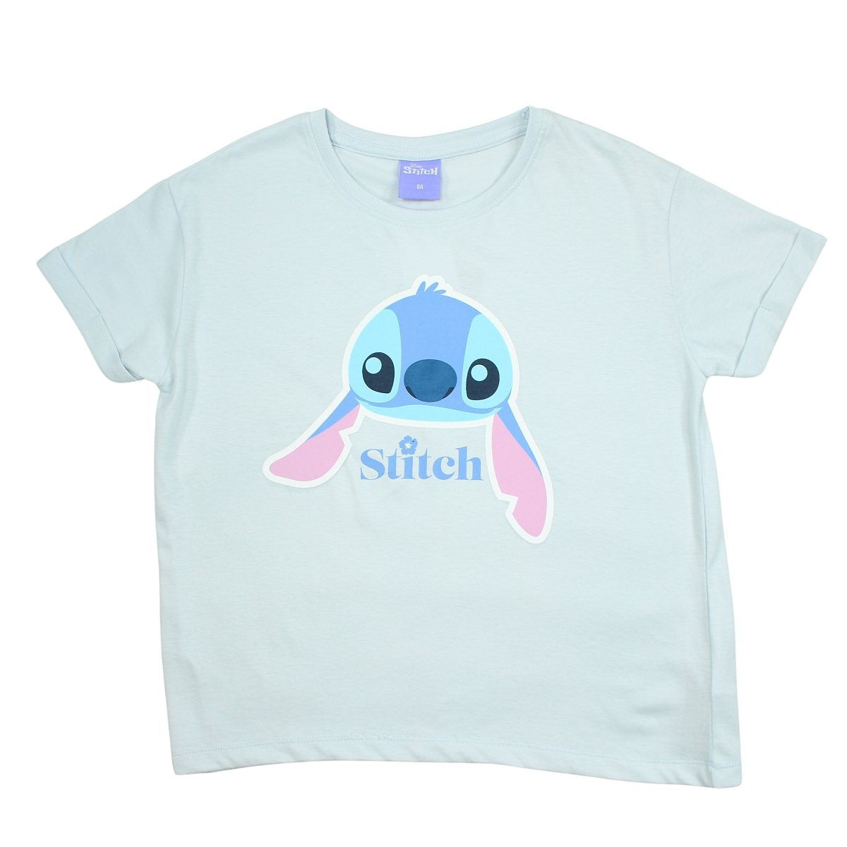 T-Shirt Lilo et Stitch - 5A Fille - Enfant - Gris - 100% Coton - 160 GSM - TrendyFlair