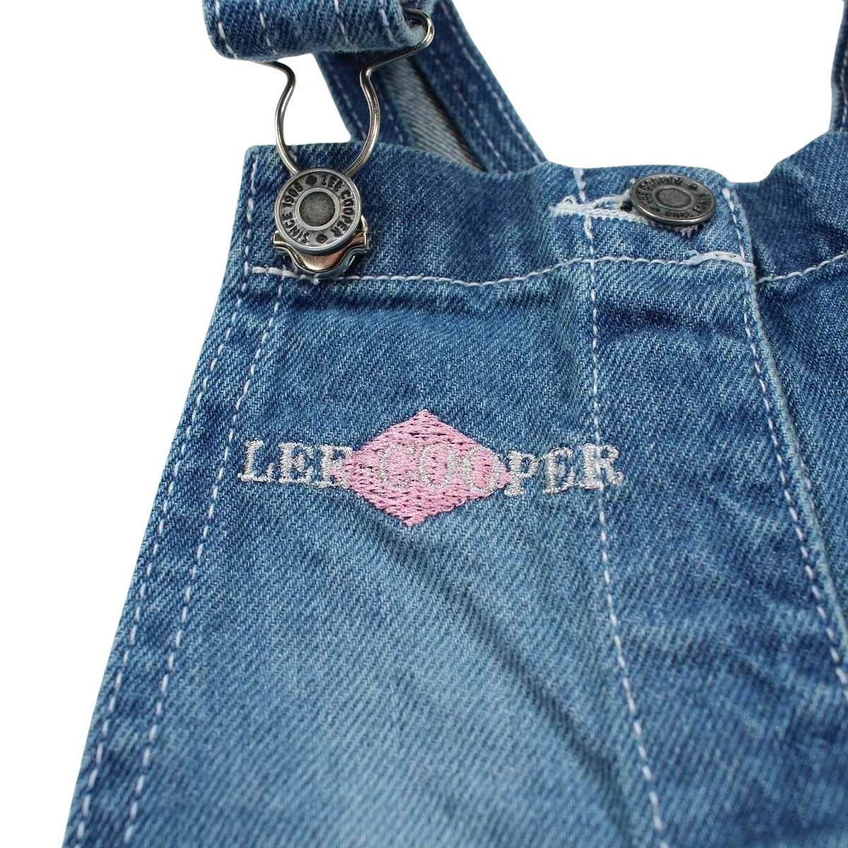Robe Salopette Lee Cooper - 6A Fille - Enfant - Bleu - 100 % Coton - TrendyFlair