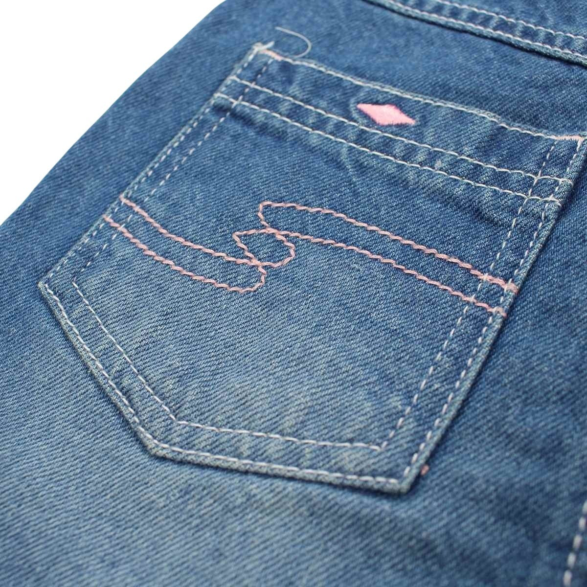 Robe Salopette Lee Cooper - 6A Fille - Enfant - Bleu - 100 % Coton - TrendyFlair