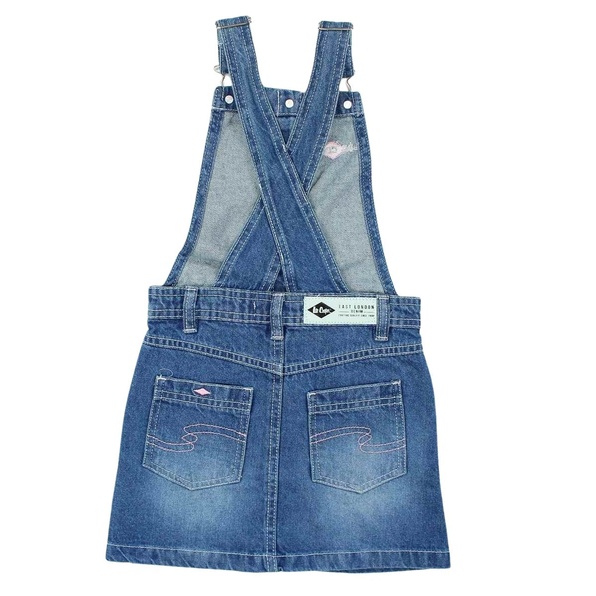 Robe Salopette Lee Cooper - 6A Fille - Enfant - Bleu - 100 % Coton - TrendyFlair