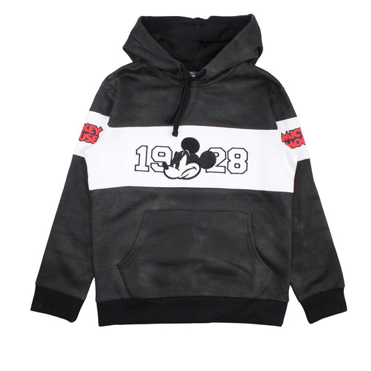 Sweat à capuche garçon Mickey - 9/10A Garçon - Enfant - Noir - 80% Coton, 20% Polyester - TrendyFlair