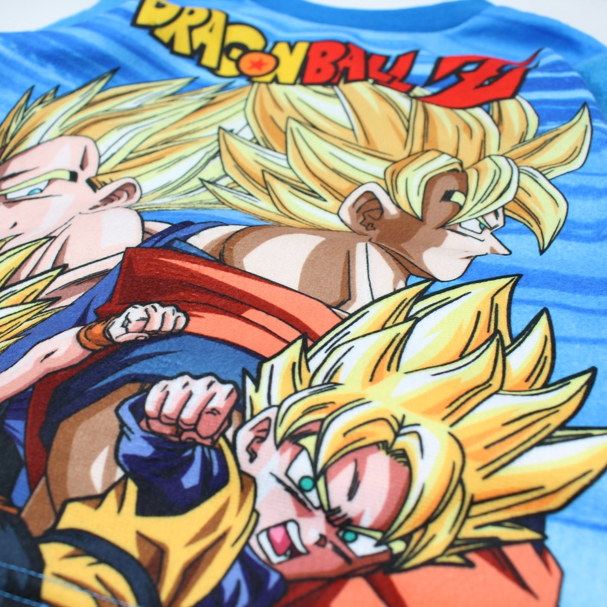 Pyjama polaire Dragon Ball Z - 2A Garçon - Enfant - Bleu - 100% Polyester - TrendyFlair