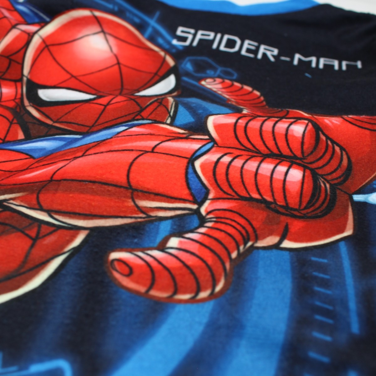 Pyjama polaire Spiderman - 3A Garçon - Enfant - Bleu - 100% Polyester - TrendyFlair