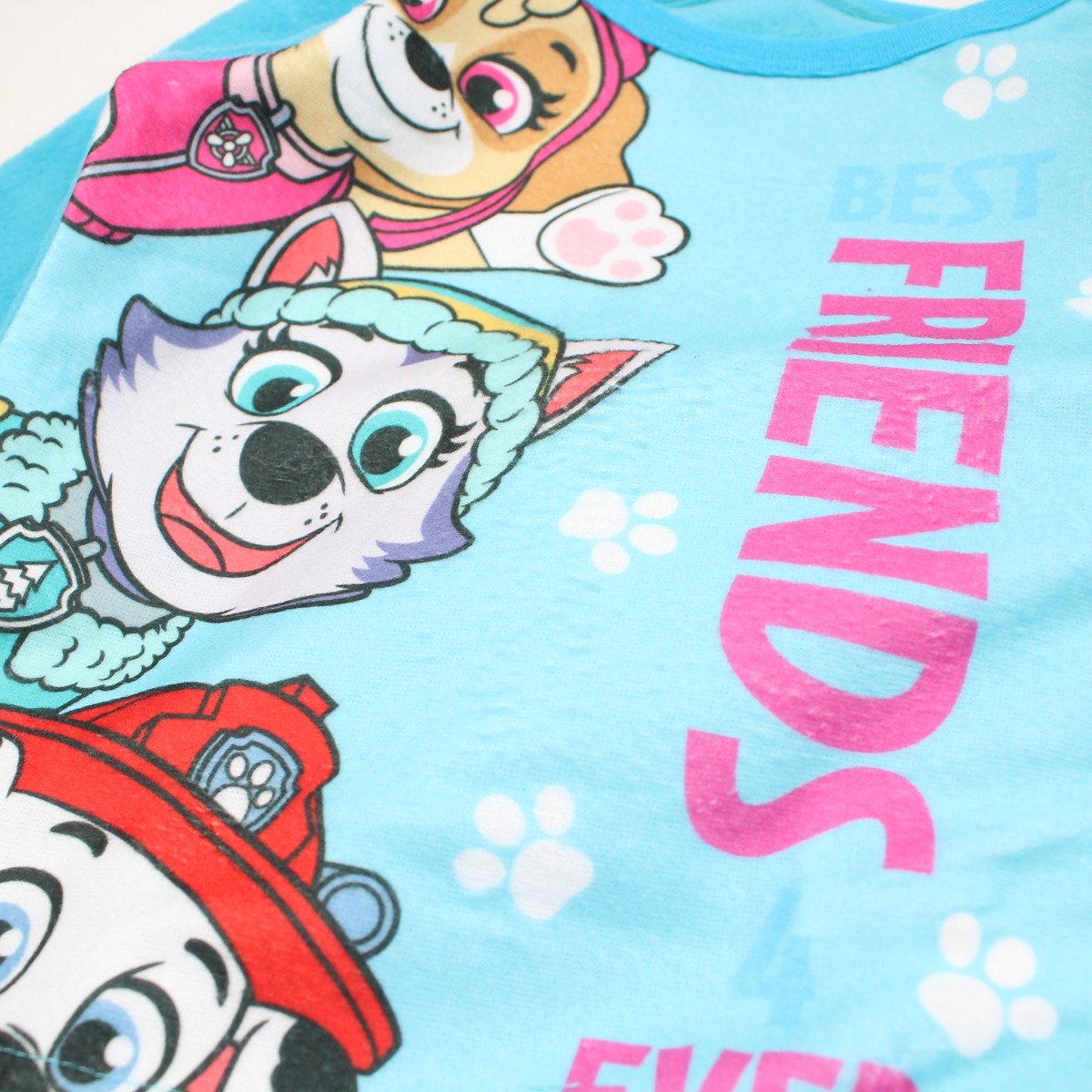 Pyjama polaire Paw Patrol - 3A Fille - Enfant - Bleu - 100% Polyester - TrendyFlair