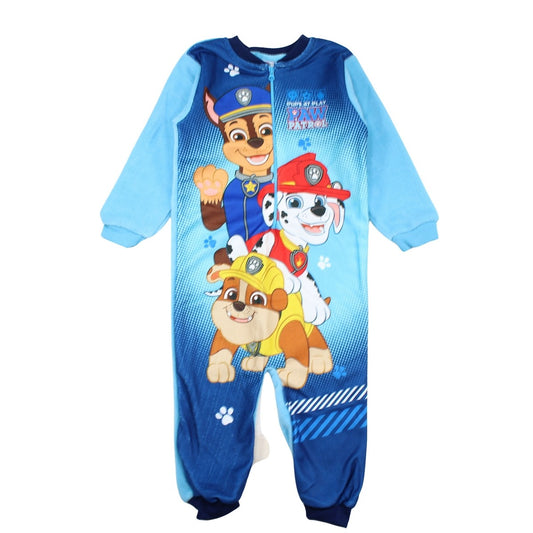 Combinaison polaire Paw Patrol - 3A Garçon - Enfant - Bleu - 100% Polyester - TrendyFlair
