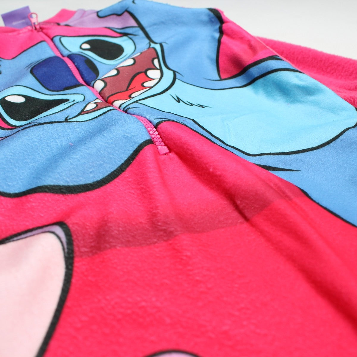 Combinaison polaire Lilo & Stitch - 3A Fille - Enfant - Fushia - 100% Polyester - TrendyFlair