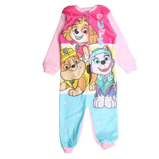 Combinaison polaire Paw Patrol - 3A Fille - Enfant - Rose - 100% Polyester - TrendyFlair