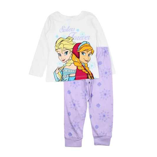 Pyjama fille La Reine des Neiges - 3A Fille - Enfant - Violet - 100% Coton - TrendyFlair
