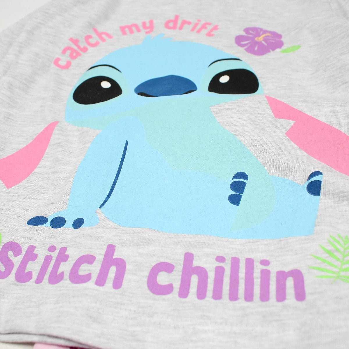 Pyjama fille Lilo & Stitch - 4A Fille - Enfant - Rose - 100% Coton - TrendyFlair