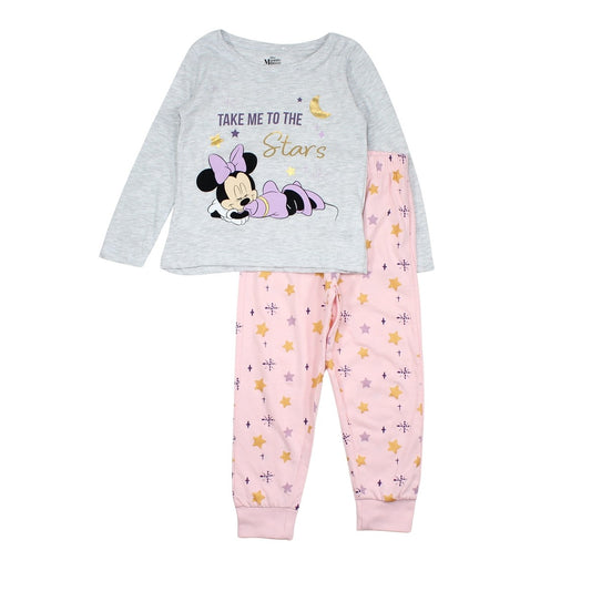 Pyjama fille Minnie - 4A Fille - Enfant - Rose - 100% Coton - TrendyFlair