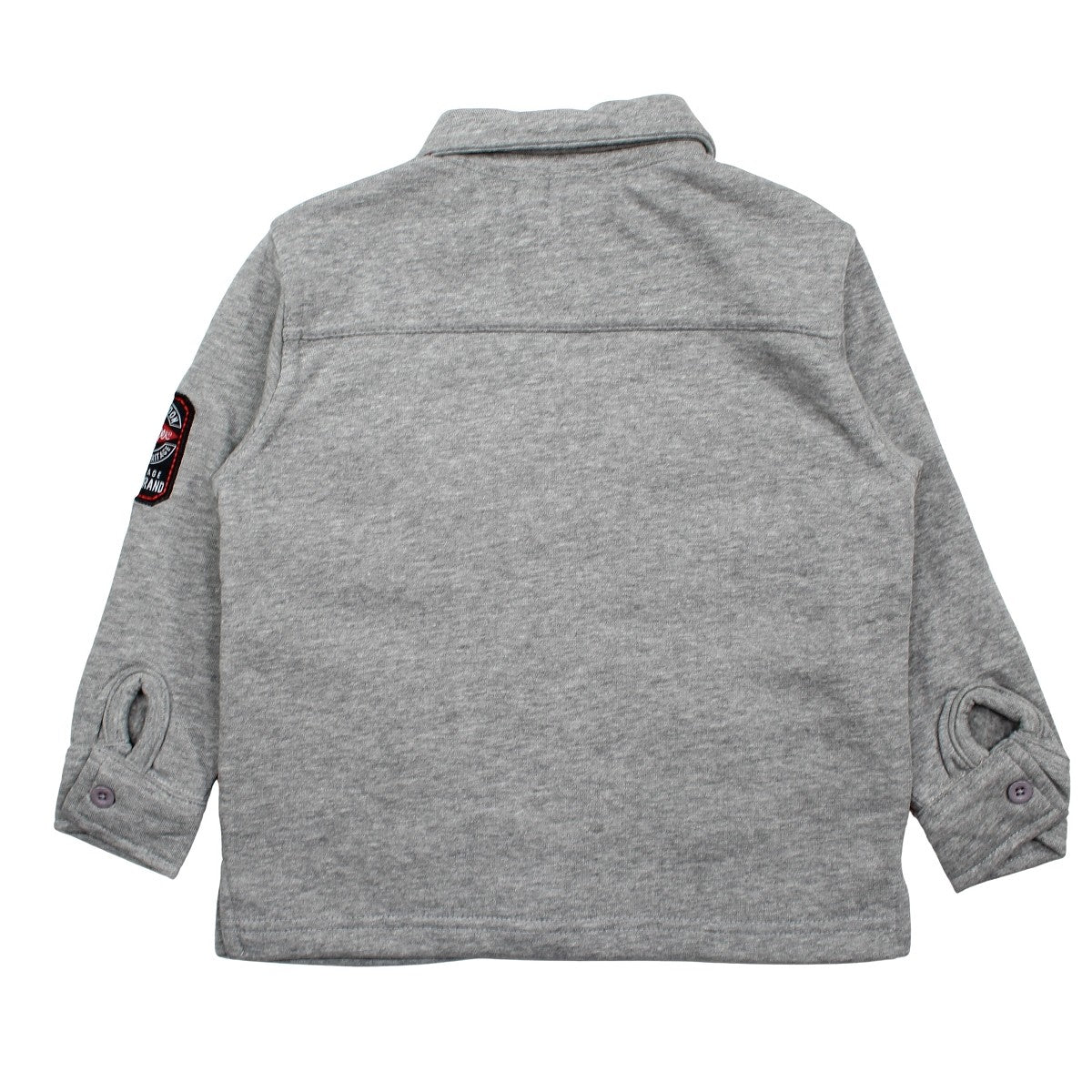 Chemise polaire garçon Lee Cooper - 4A Garçon - Enfant - Gris - 90% Coton, 10% VISCOSE - TrendyFlair