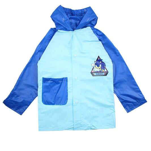 Impermeable de pluie garçon Sonic - 4A Garçon - Enfant - Bleu - 100 % Pvc - TrendyFlair