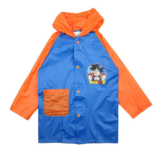 Impermeable de pluie garçon Dragon Ball Z - 4A Garçon - Enfant - Bleu - 100 % Pvc - TrendyFlair
