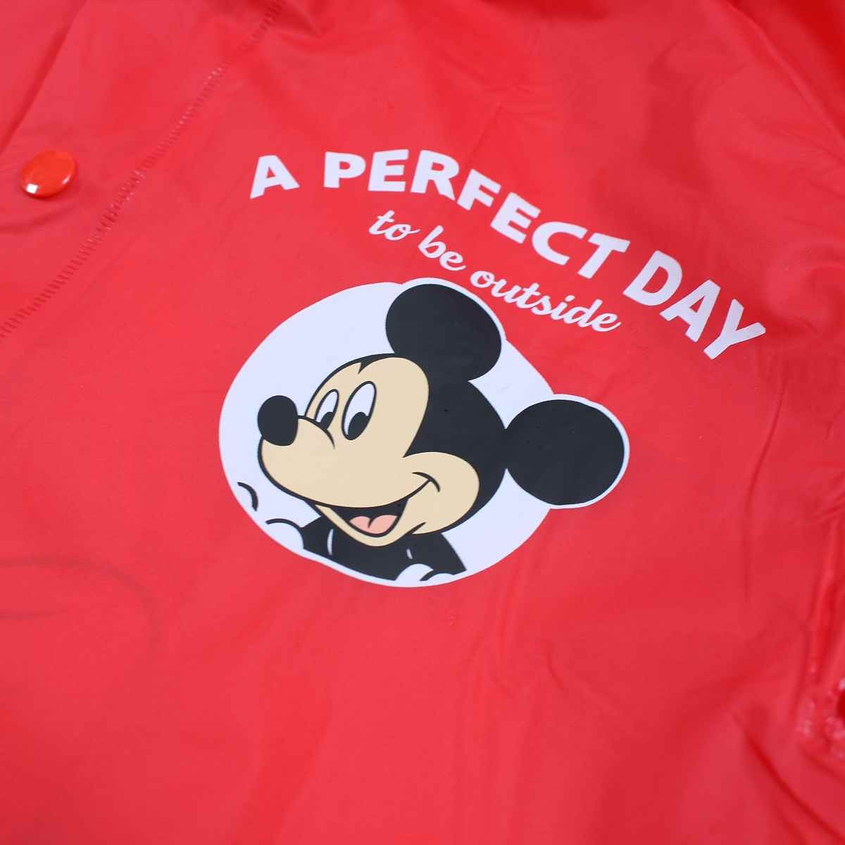 Impermeable garçon Mickey - 3/4A Garçon - Enfant - Rouge - 100% Pvc - TrendyFlair