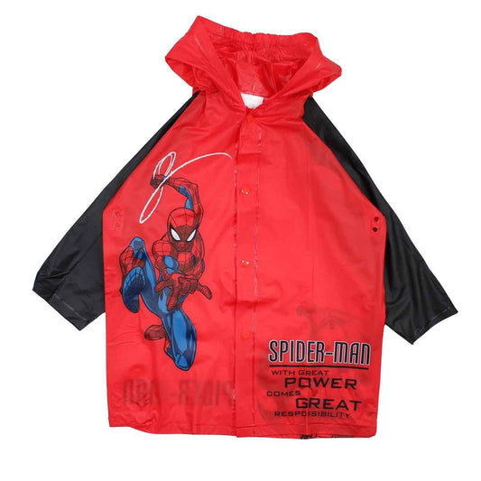 Impermeable garçon Spiderman - 3/4A Garçon - Enfant - Rouge - 100% Pvc - TrendyFlair