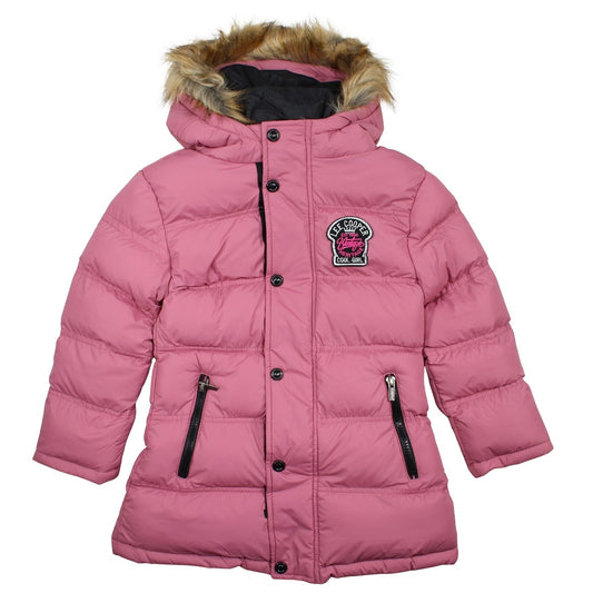 Parka fille Lee Cooper - 4A Fille - Enfant - Rose - 100% Coton - TrendyFlair