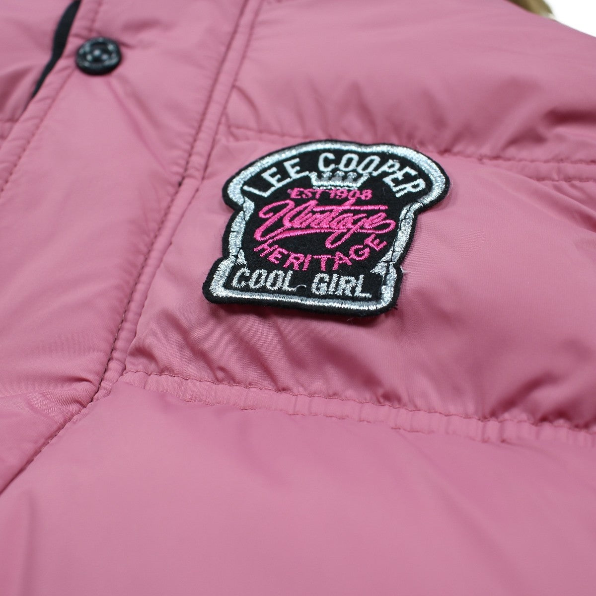 Parka fille Lee Cooper - 4A Fille - Enfant - Rose - 100% Coton - TrendyFlair