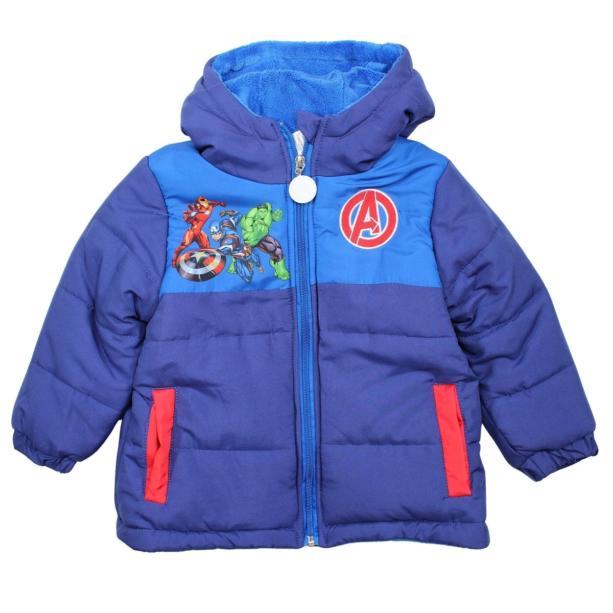 Parka Garçon Avengers - 3A Garçon - Enfant - Marine - 100% Polyester - TrendyFlair
