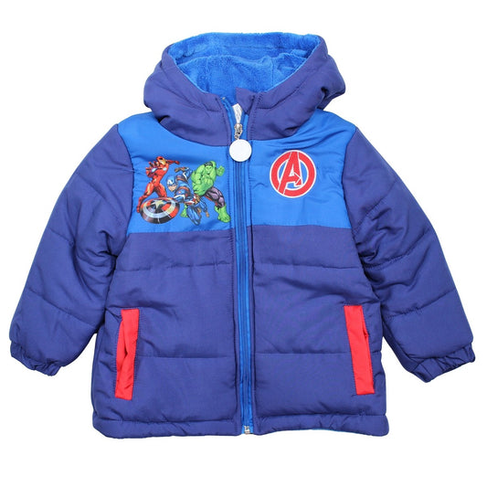 Parka Garçon Avengers - 3A Garçon - Enfant - Marine - 100% Polyester - TrendyFlair