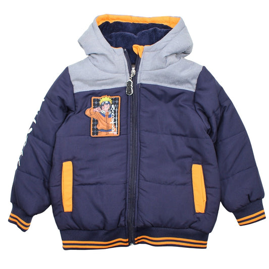 Parka Garçon Naruto - 4A Garçon - Enfant - Marine - 100% Polyester - TrendyFlair