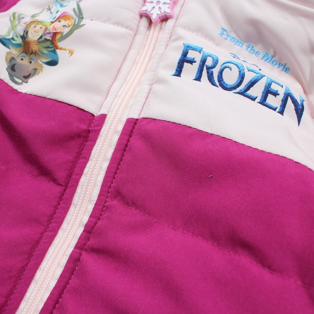 Parka Fille La Reine des Neiges - 3A Fille - Enfant - Fushia - 100% Polyester - TrendyFlair