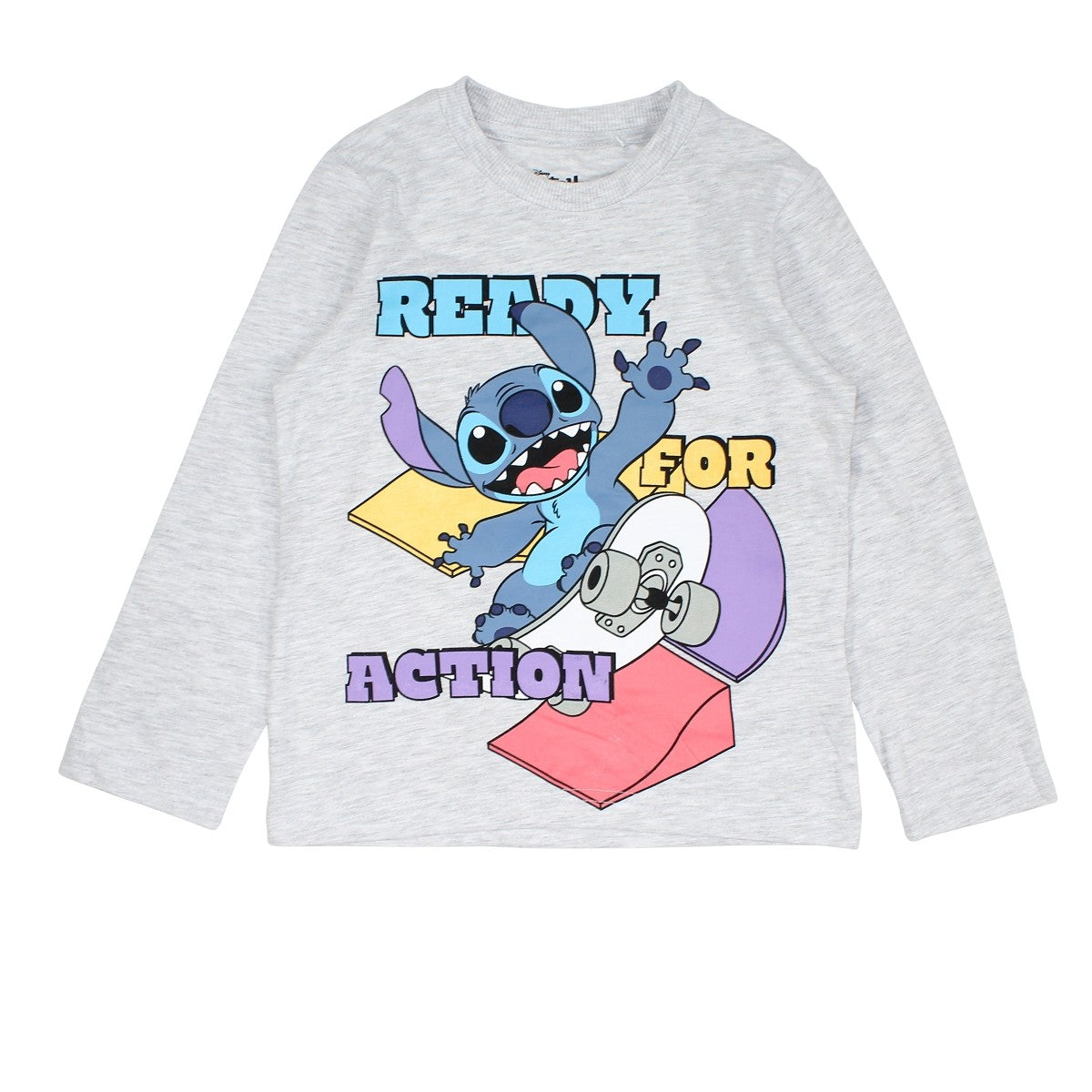 Pyjama garçon Lilo & Stitch - 8A Garçon - Enfant - Gris - 100% Coton - TrendyFlair