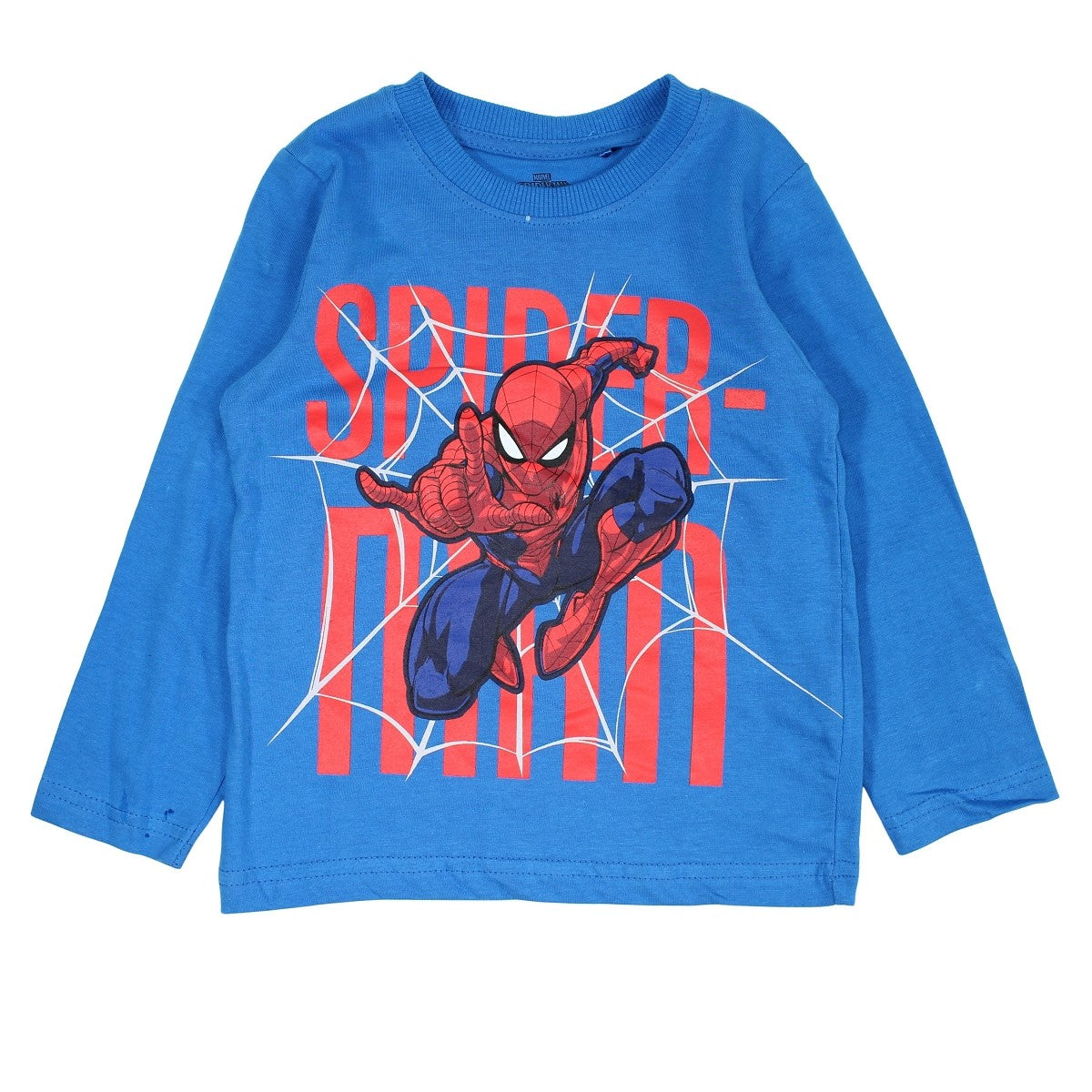 Pyjama garçon Spiderman - 8A Garçon - Enfant - Bleu - 80% Coton, 20% Polyester - TrendyFlair