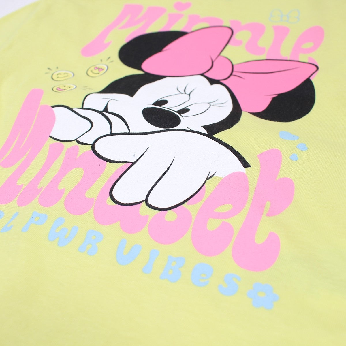 Pyjama fille Minnie - 8A Fille - Enfant - Jaune - 100% Coton - TrendyFlair