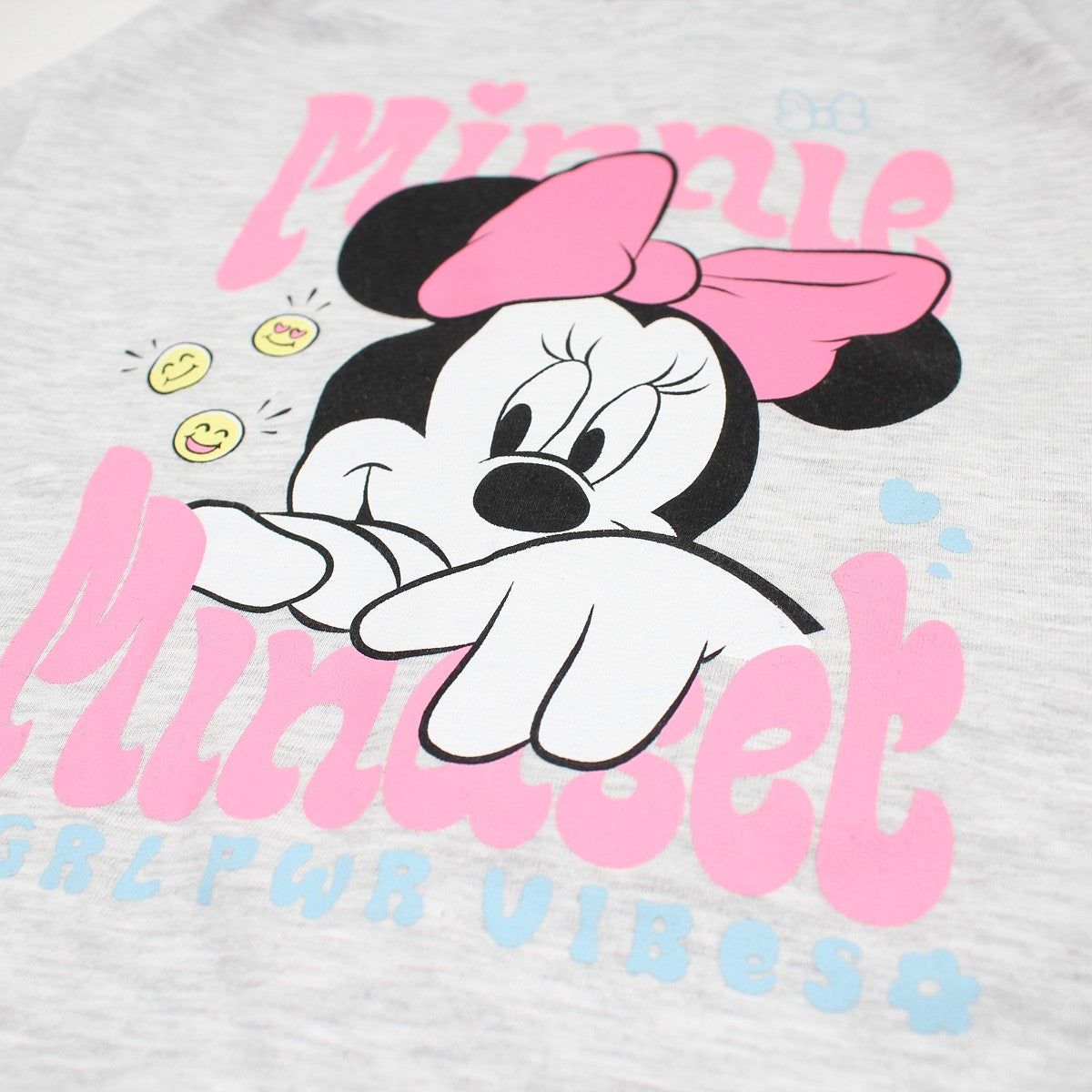 Pyjama fille Minnie - 8A Fille - Enfant - Gris - 100% Coton - TrendyFlair