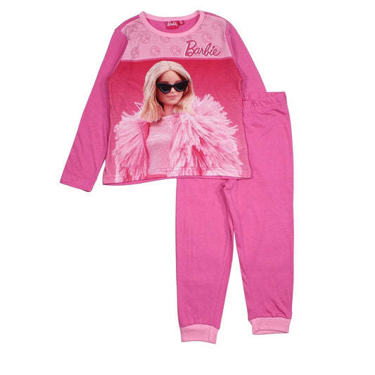 Pyjama coton Fille Barbie - 3A Fille - Enfant - Rose - 100% Coton - TrendyFlair