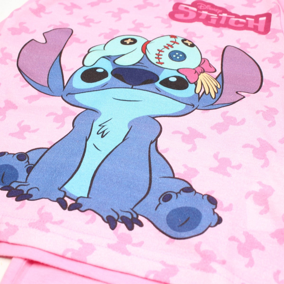 Pyjama coton Fille Lilo & Stitch - 3A Fille - Enfant - Rose clair - 100% Coton - TrendyFlair