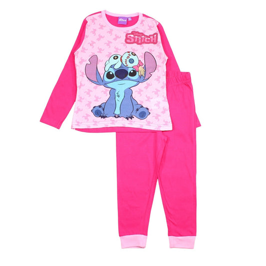 Pyjama coton Fille Lilo & Stitch - 3A Fille - Enfant - Rose - 100% Coton - TrendyFlair