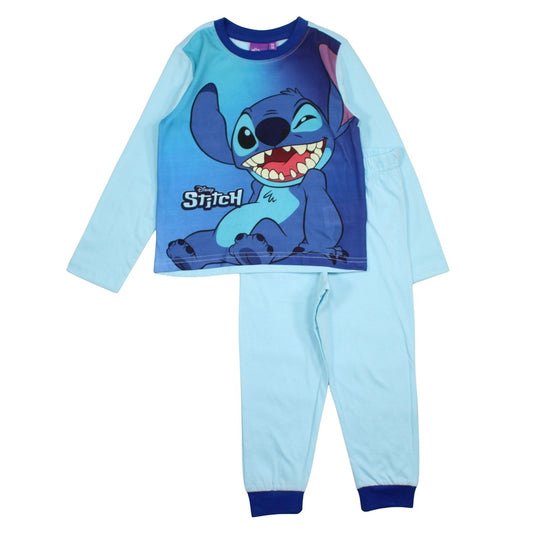 Pyjama coton Garçon Lilo & Stitch - 3A Garçon - Enfant - Marine - 100% Coton - TrendyFlair