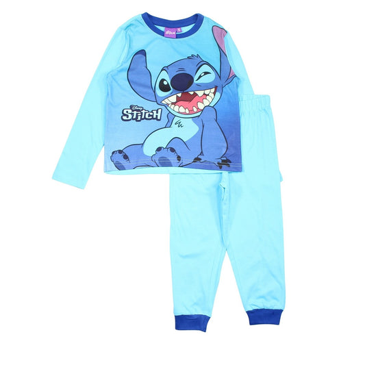Pyjama coton Garçon Lilo & Stitch - 3A Garçon - Enfant - Bleu  - 100% Coton - TrendyFlair