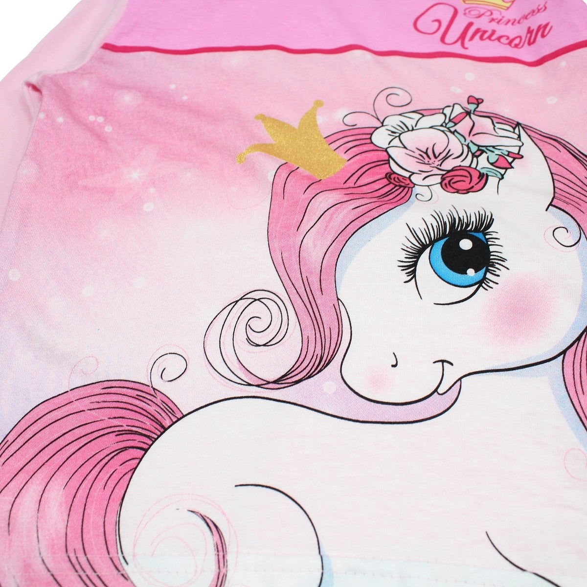 Pyjama coton Fille Unicorn - 3A Fille - Enfant - Rose clair - 100% Coton - TrendyFlair