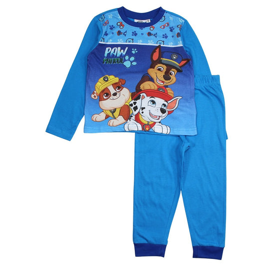 Pyjama coton Garçon Paw Patrol - 3A Garçon - Enfant - Bleu  - 100% Coton - TrendyFlair