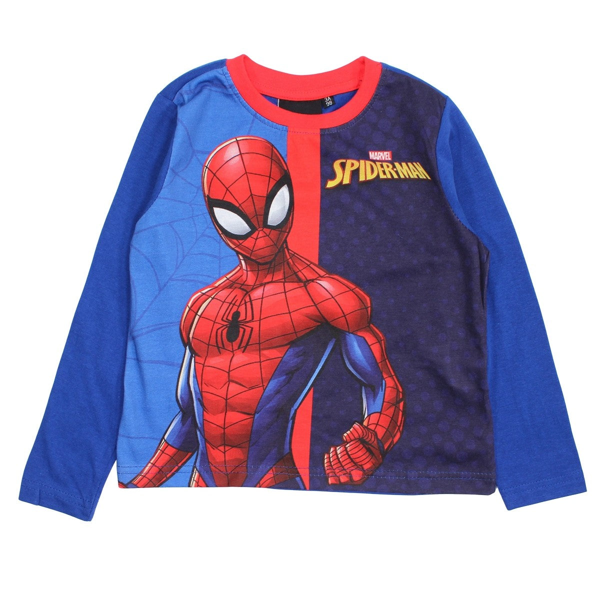 Pyjama coton Garçon Spiderman - 3A Garçon - Enfant - Marine - 100% Coton - TrendyFlair